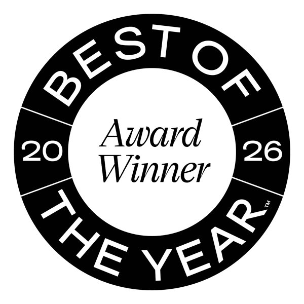 Best of the Year 2026 Award Winner badge