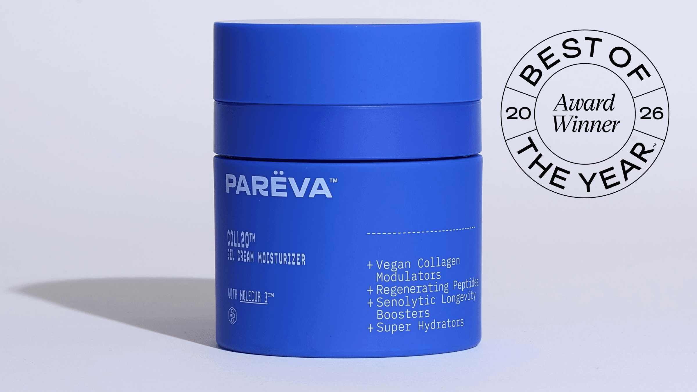 2026 Winner: Parëva COLL20 Gel Cream Moisturizer