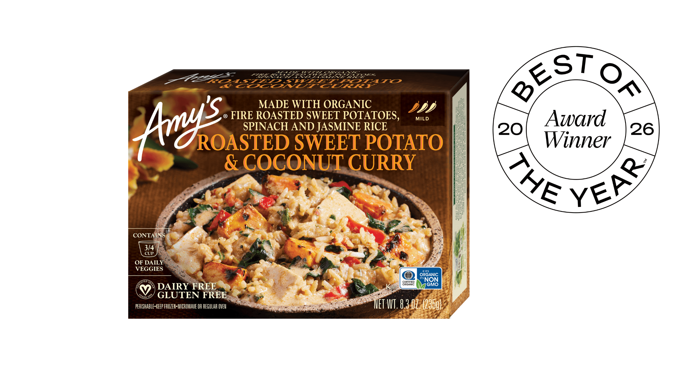 2026 Winner: Amy's Sweet Potato and Coconut Curry
