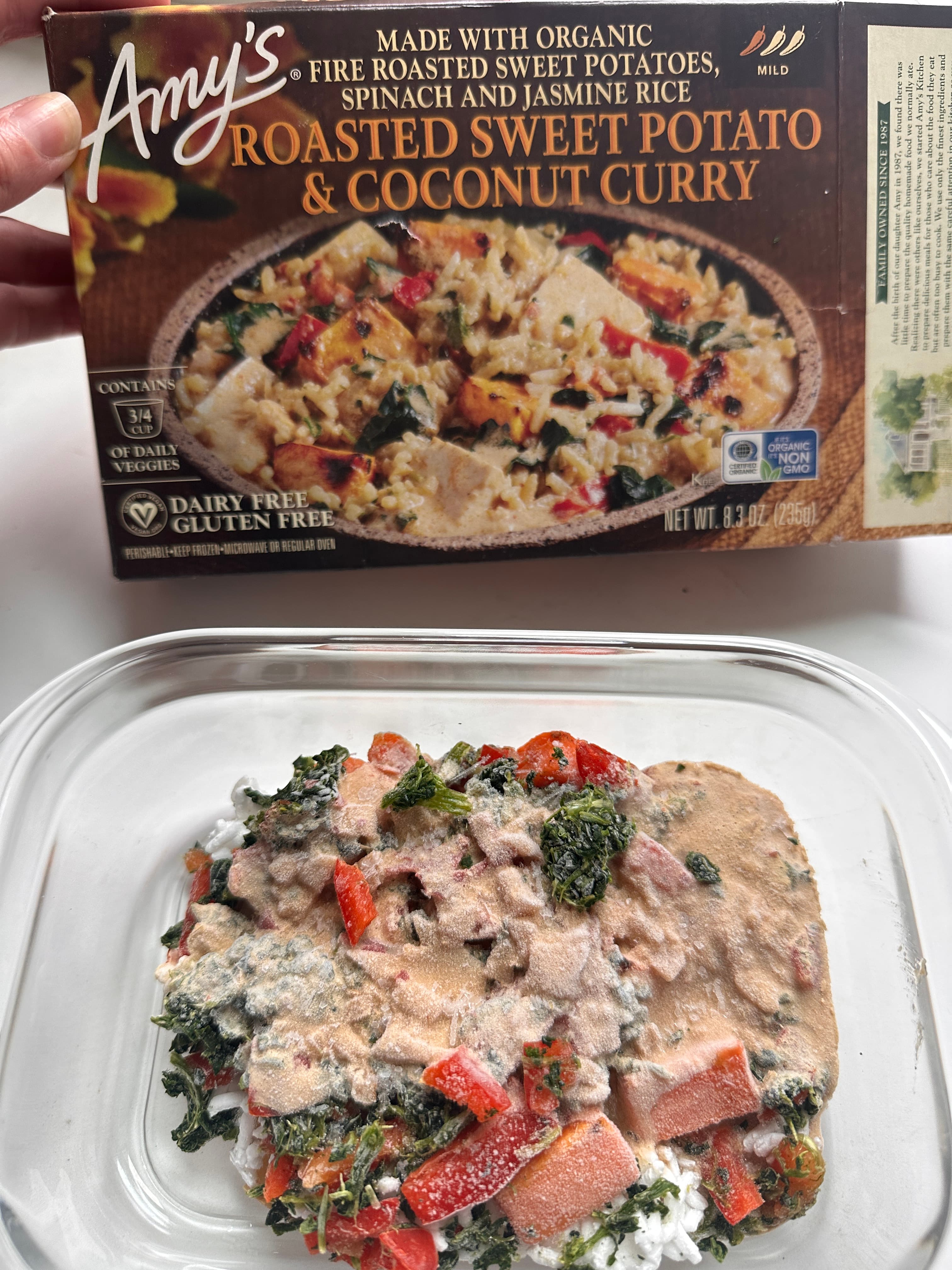Amy's Sweet Potato Curry