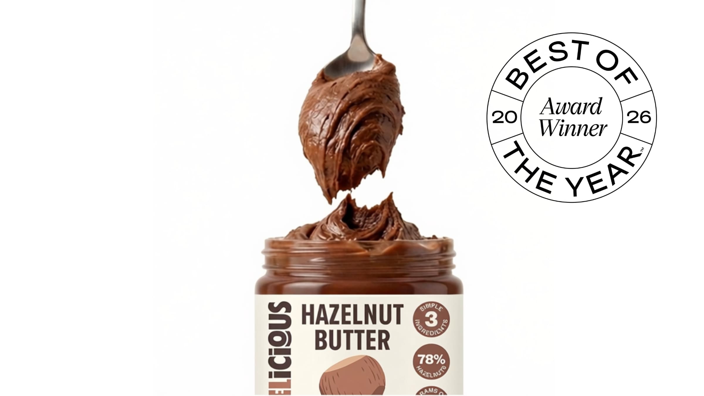 2026 Winner: Hazelicious Chocolate Hazelnut Spread