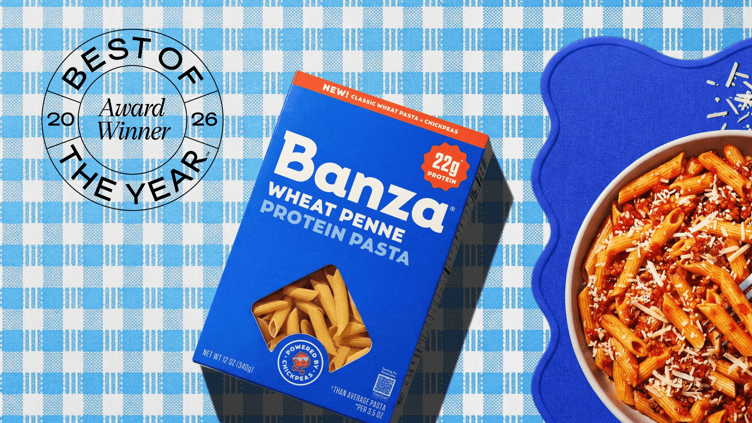 2026 Winner: Banza Protein Pasta