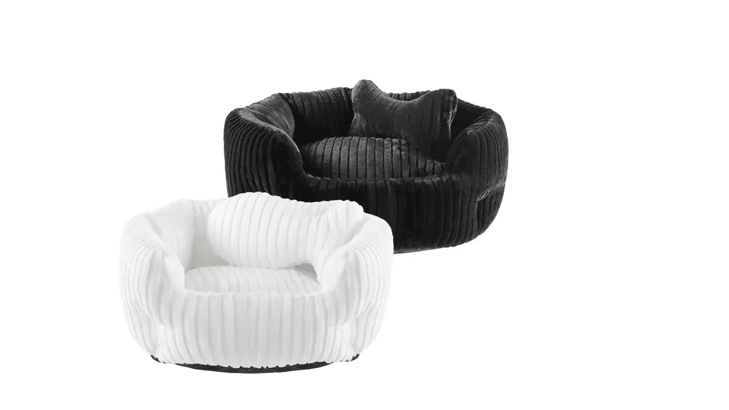 "PeachyMink" Faux Fur Pet Bed